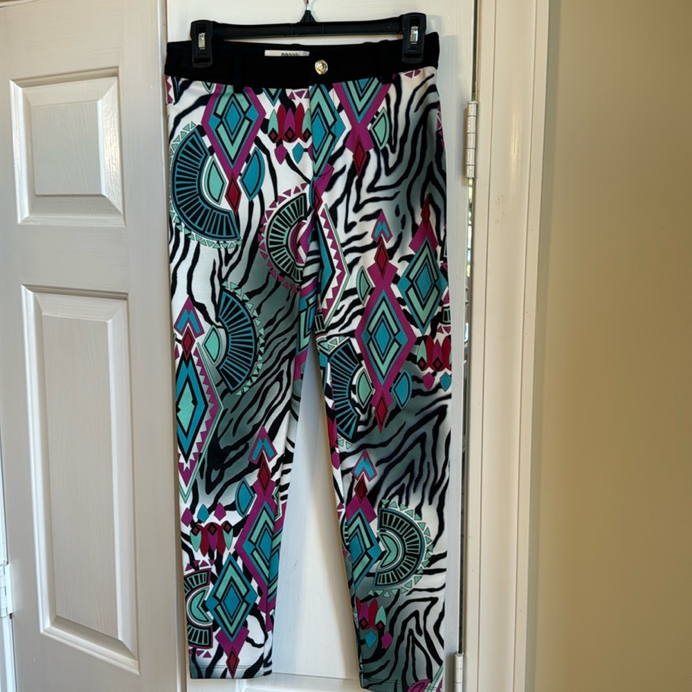 Eva Ouxiu colorful skinny pants